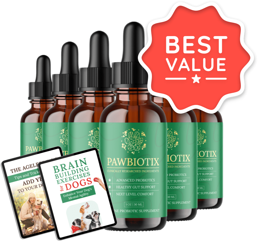 Pawbiotix six bottles with bonus